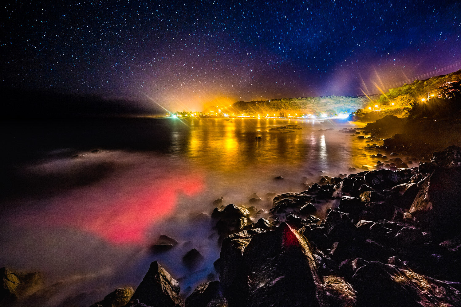 "5am at The Eddie" - Waimea Bay, Oahu