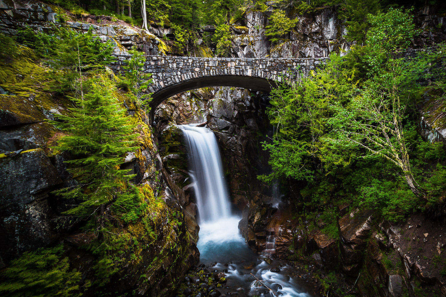 "Bridges" - Mount Rainier National Park, Washington (Christine Falls)
