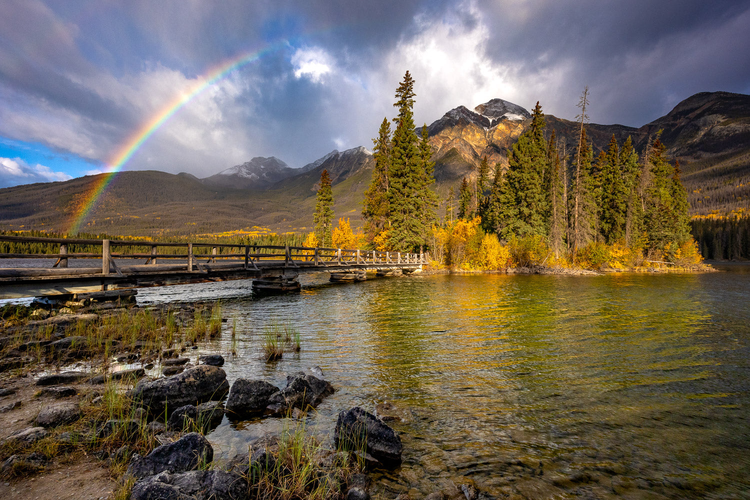 "Canadian Aloha 2" - Pyramid Lake, Jasper, Alberta, Canada