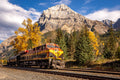 "Canadian Railway in the Fall" - Field, British Columbia, Canada
