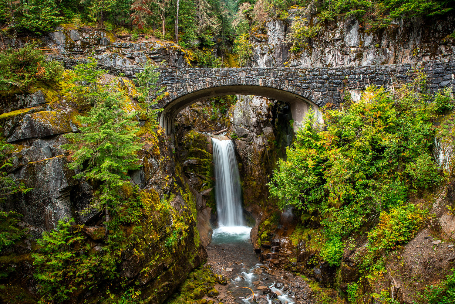 "Christine Falls" - Mount Rainier National Park, Washington (Christine Falls)
