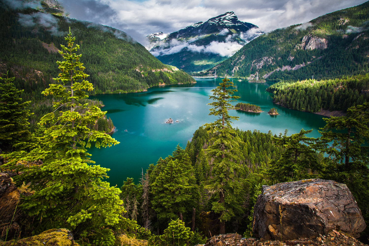 "Diablo Lake" - North Cascades National Park, Washington