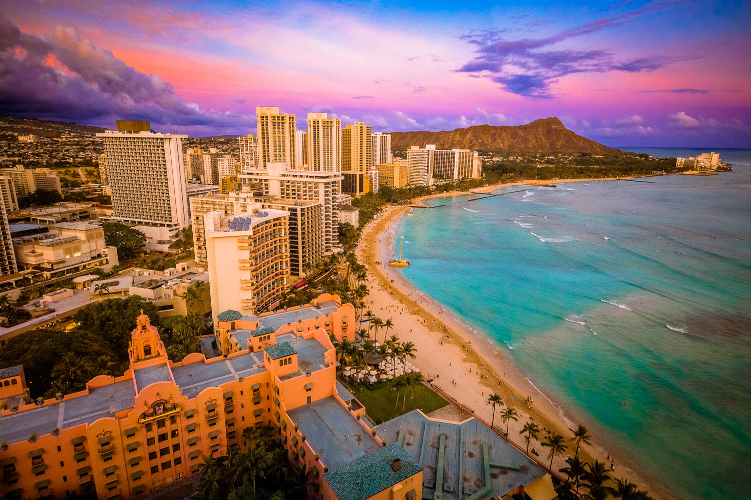 "Diamonds" - Waikiki, Oahu