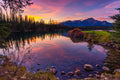 "Elk Runway" - Beuvert Lake, Jasper, Alberta, Canada