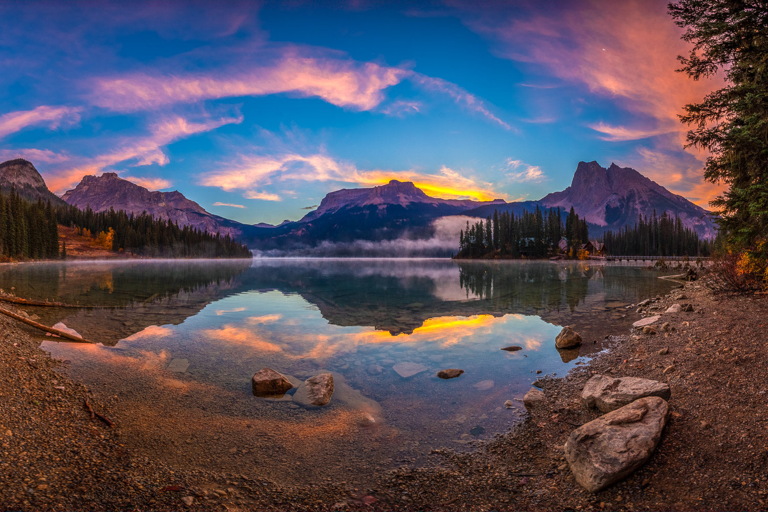 "Emerald Reflections" - Emerald Lake, British Columbia, Canada