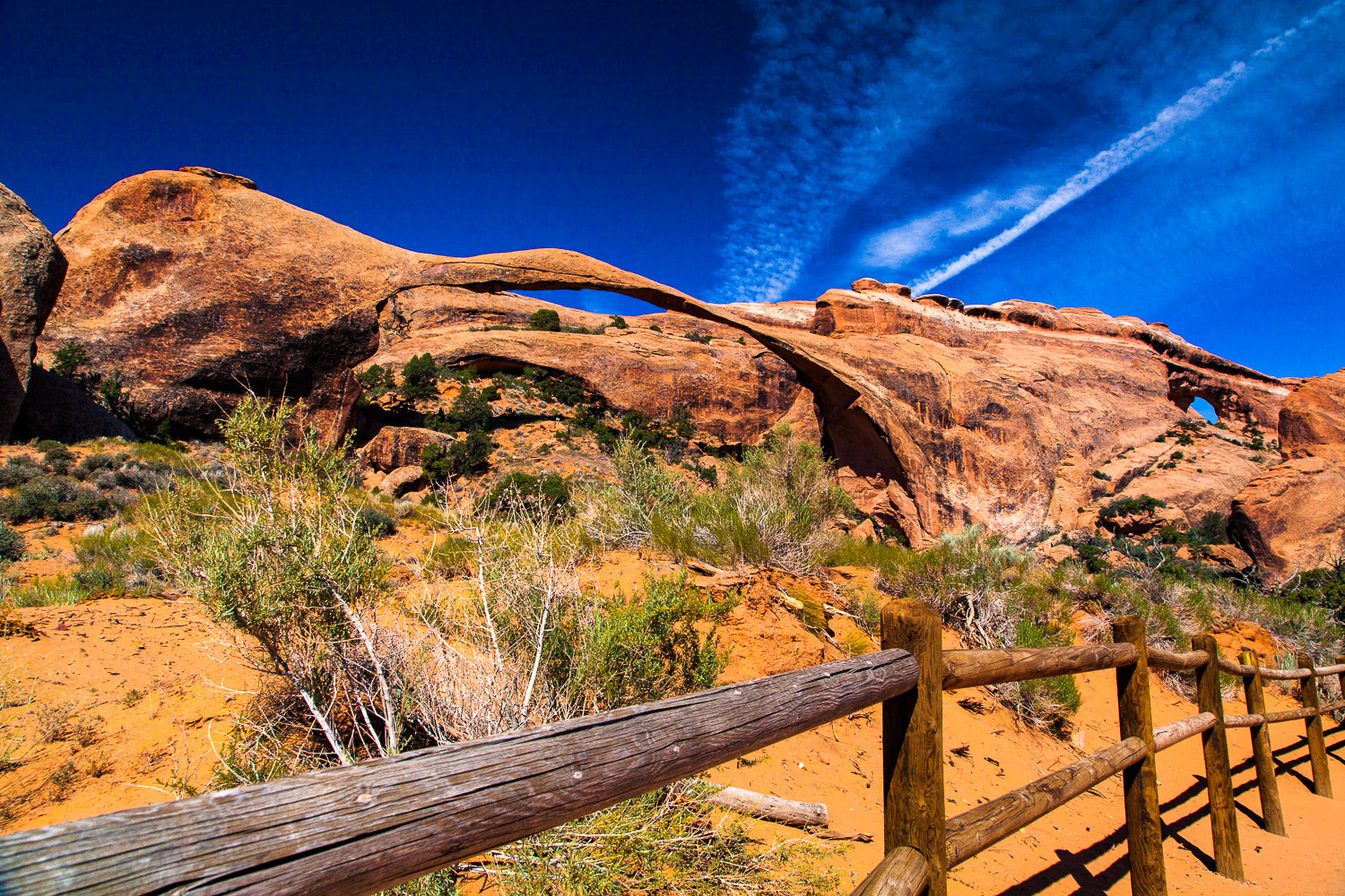 "Follow the Fence" - Arches National Park, Utah