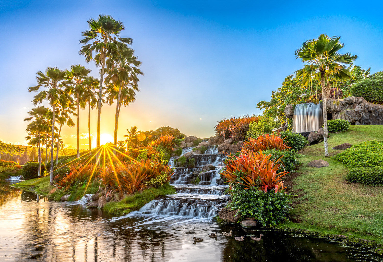 "Golf Ball Falls" - Ko Olina, Oahu