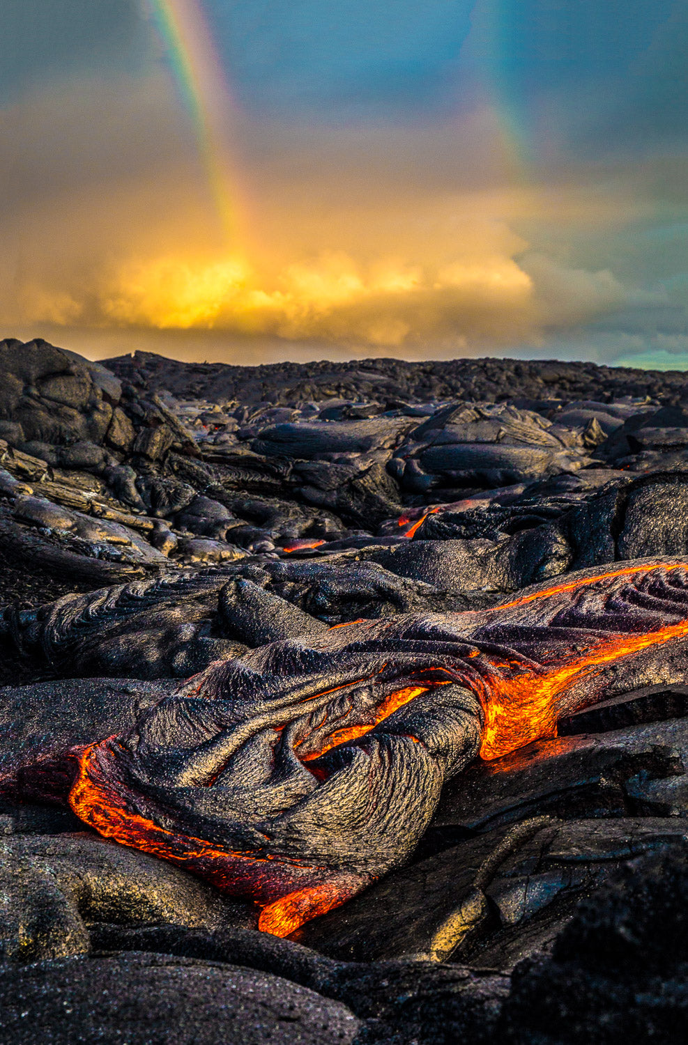 "LavaBows" - Kamokuna, Hawaii
