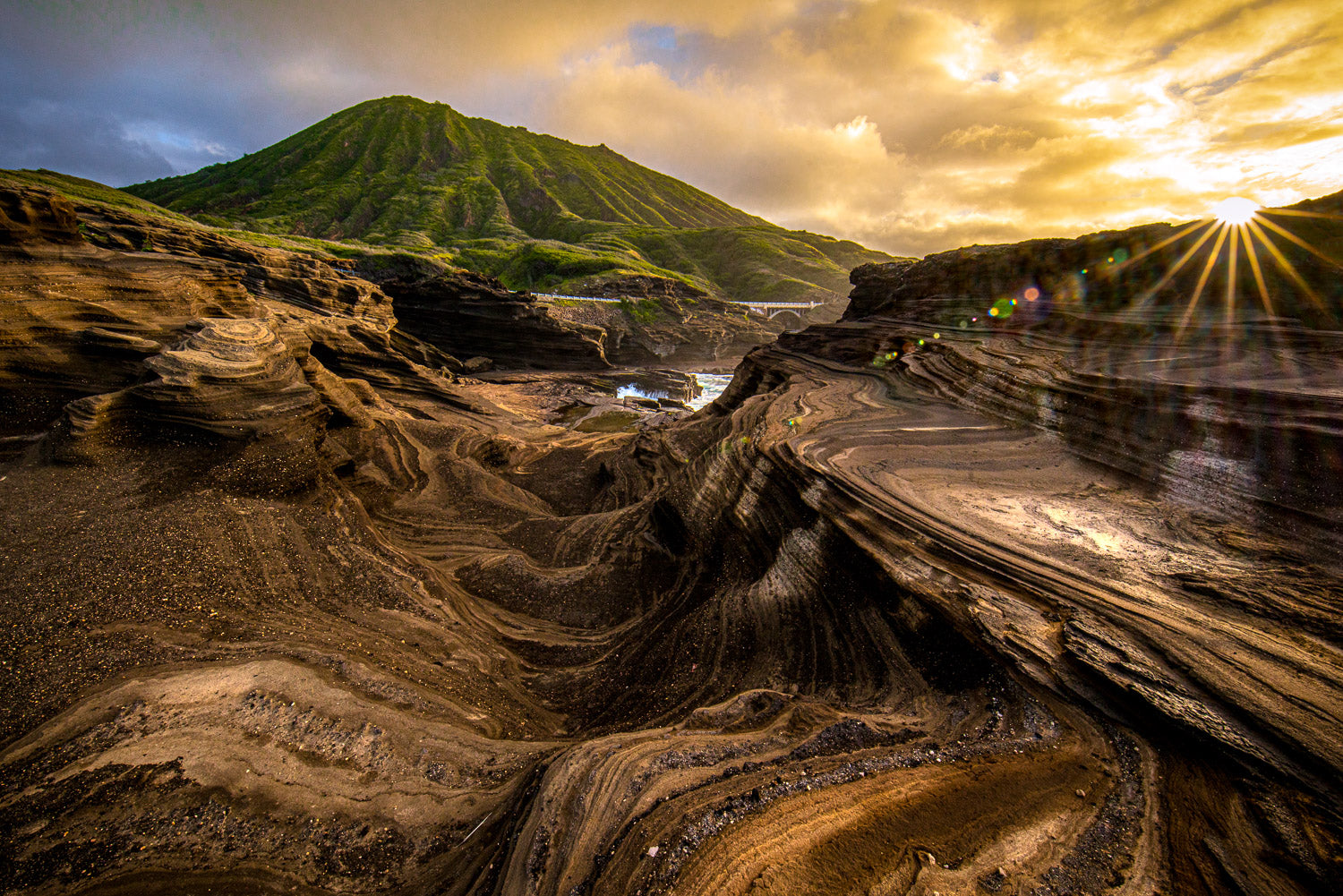 "Lines" - Lanai Lookout, Oahu