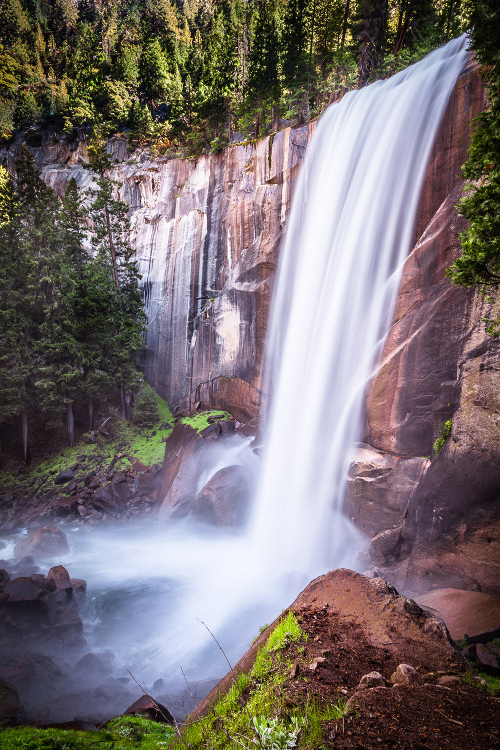 "Misty Falls - Yosemite National Park, California