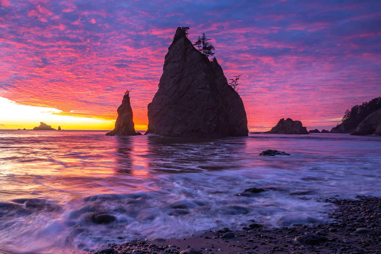 "Misty Mountain Hop" - Rialto Beach, Olympic National Park, Washington