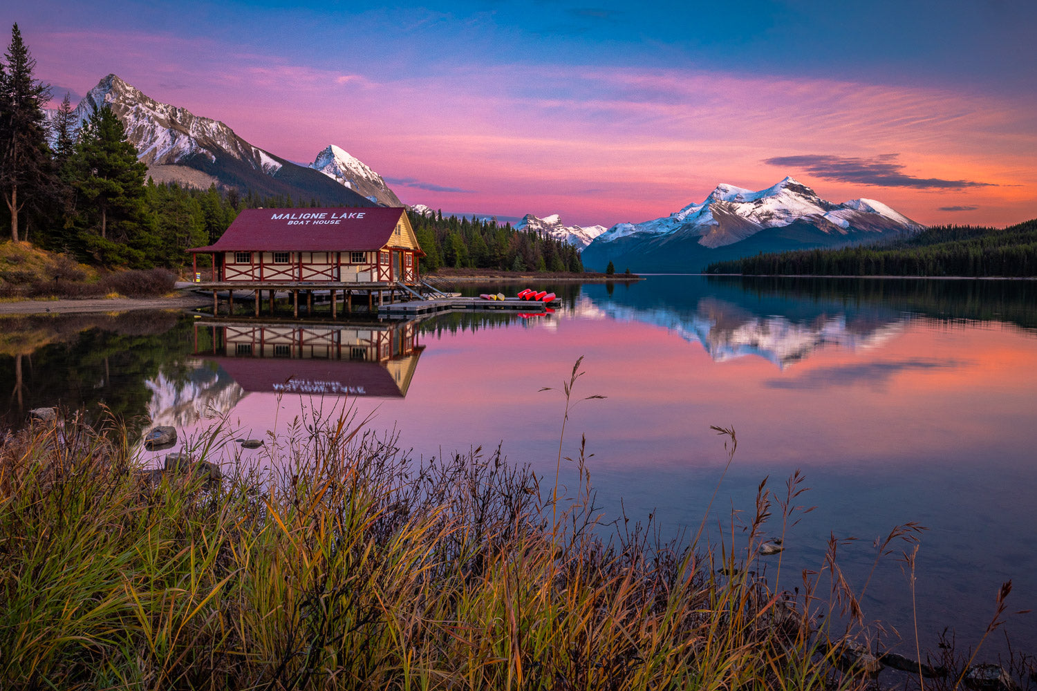 "Moment of Maligne" - Maligne Lake, Jasper, Alberta, Canada