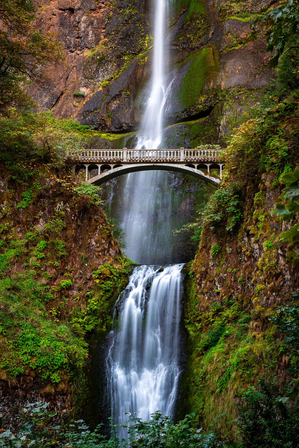 "Multomeh Falls II" - Columbia River Gorge, Oregon