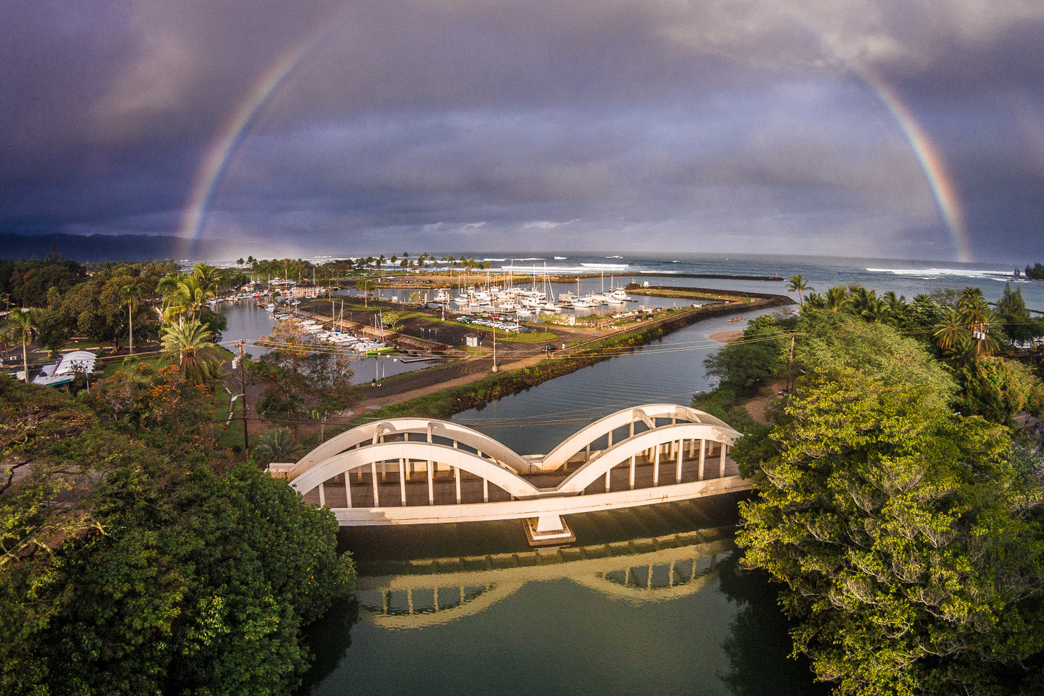 "Over the Rainbow" - Haleiwa, Oahu