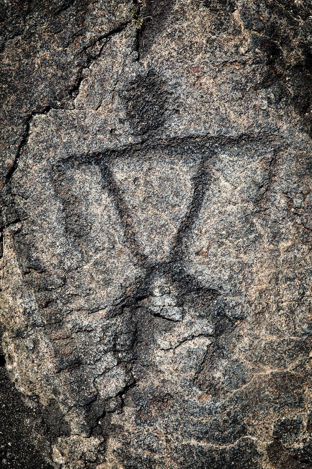 "Petroglyph" - Hawaii Volcano NP, Hawaii