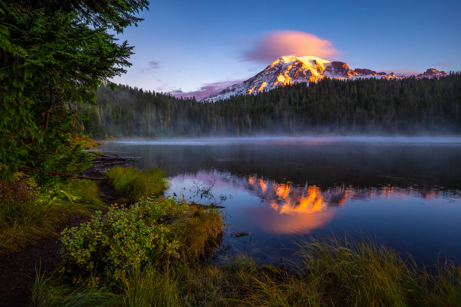 "Reflection Rainier" - Mount Rainier National Park, Washington