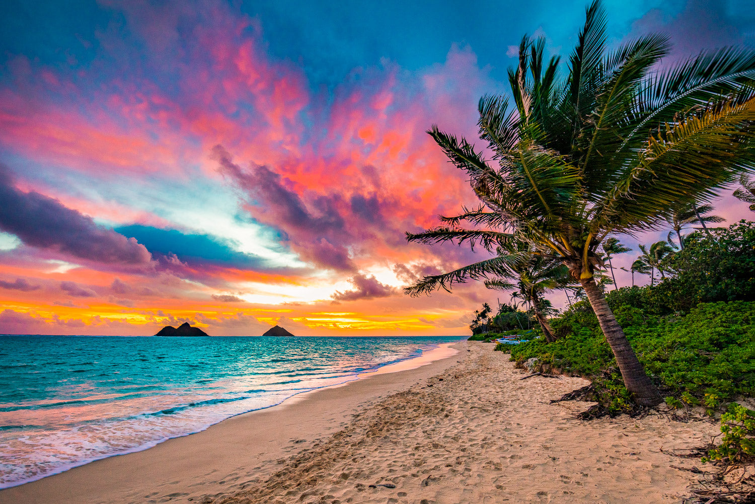"Skies of Lanikai"