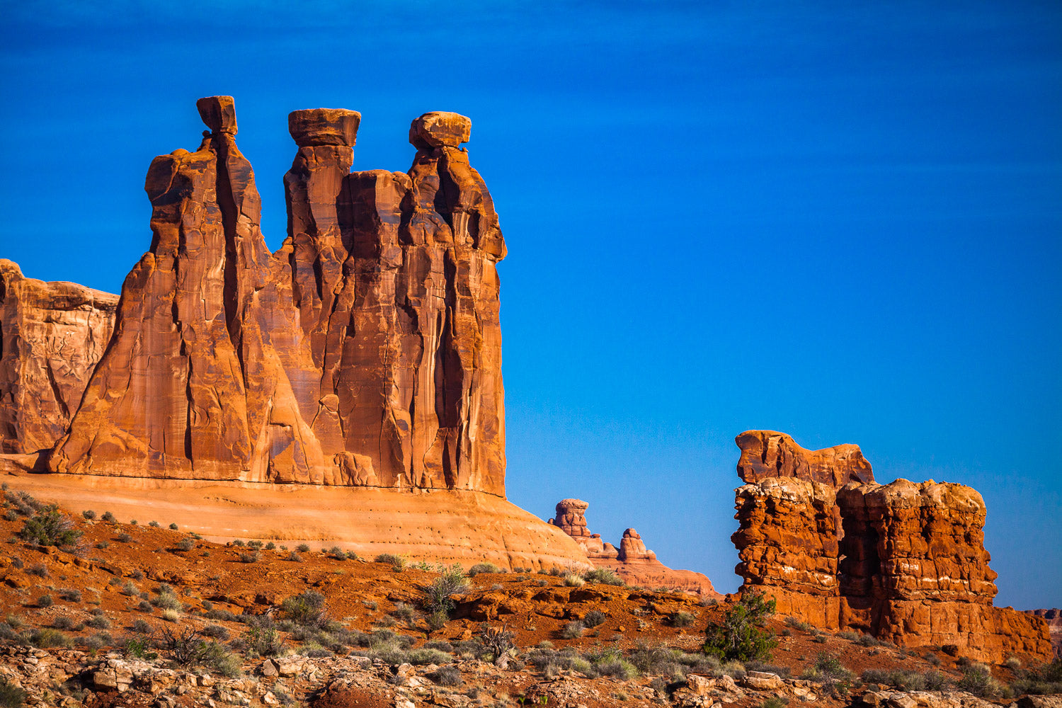 "Three Wise Men II" - Arches National Park, Utah