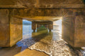 "Under the Pier" - Hanalei, Kauai