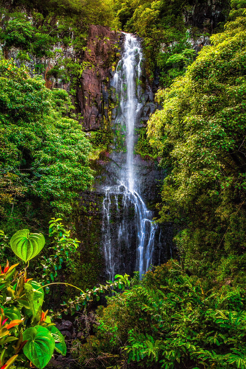 "Wailua Falls, Maui" - Hana, Maui