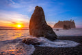 "Walrus Rock" - Ruby Beach, Olympic National Park, Washington