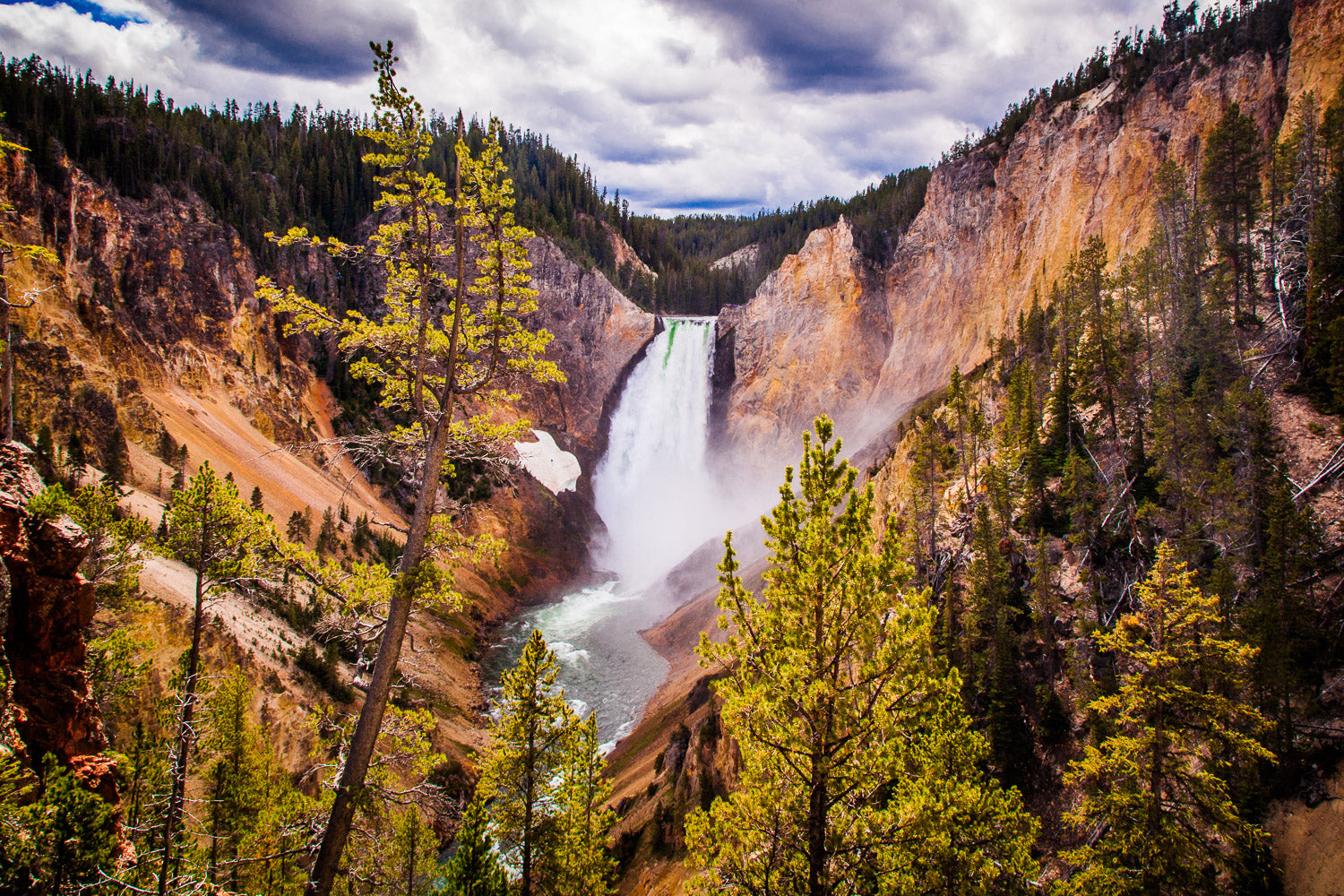 "Yellowstone Falls II" - Yellowstone National Park, Wyoming